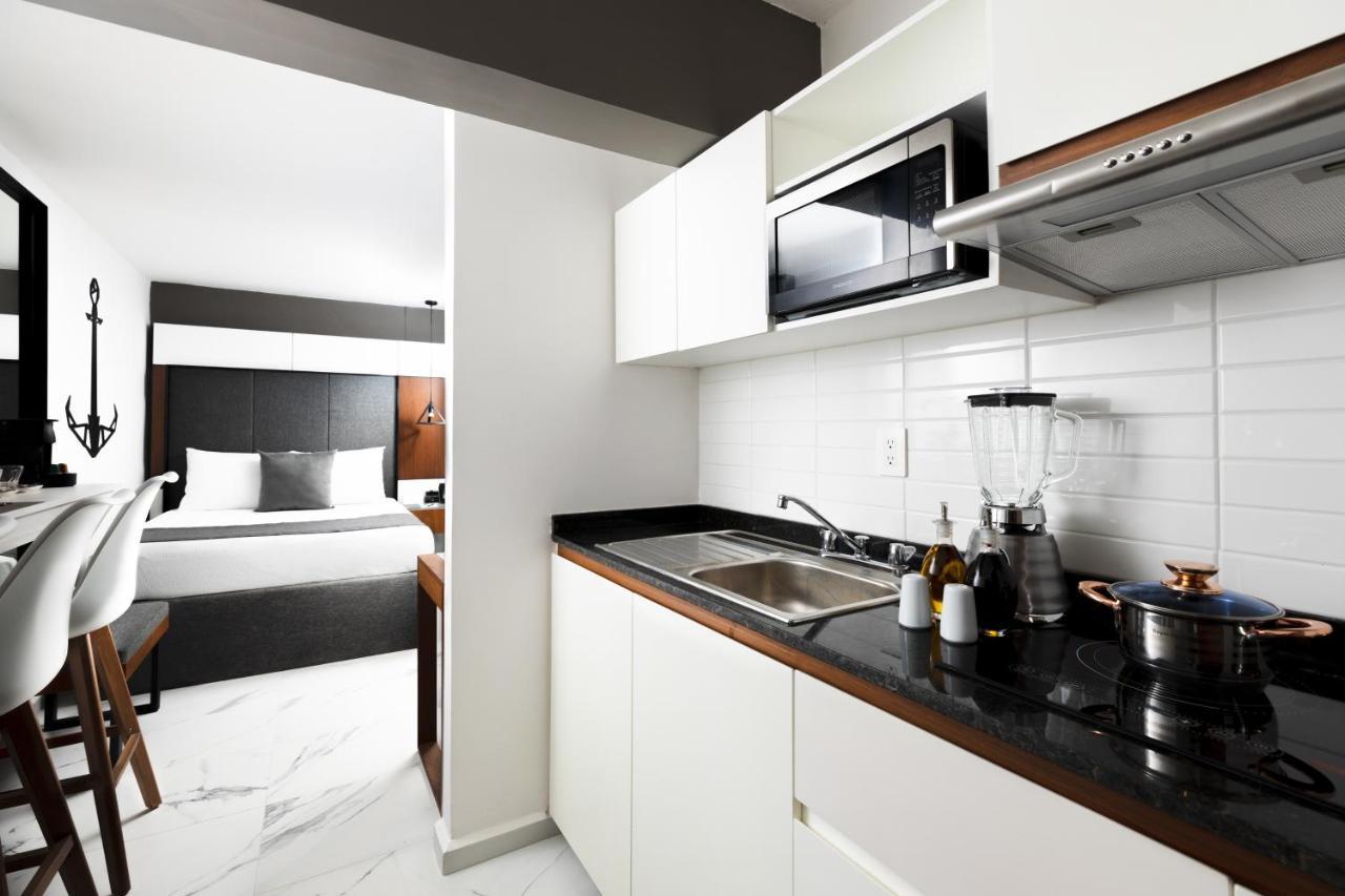 Seven Boutique Apartments Cancún Exteriör bild